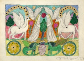 Minnie Evans, Postcards