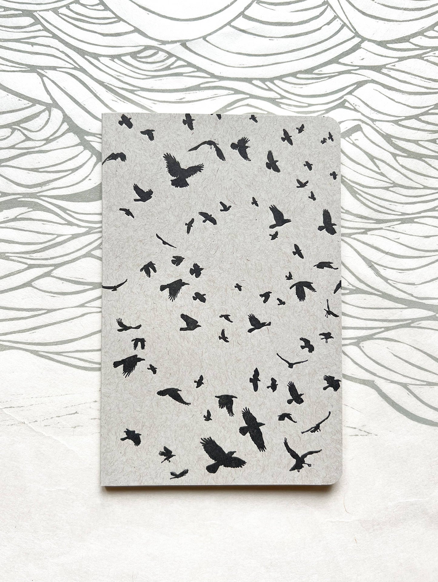 Murder of crows large notebook