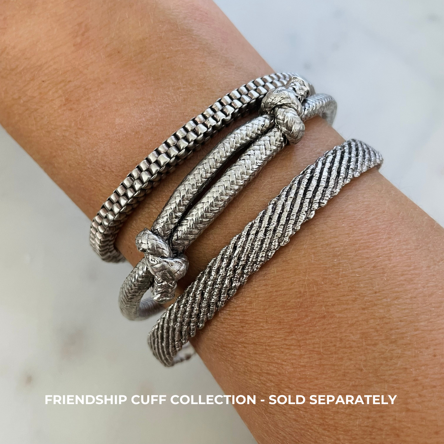 FRIENDSHIP CUFF — CORRIE: BRONZE / MEDIUM