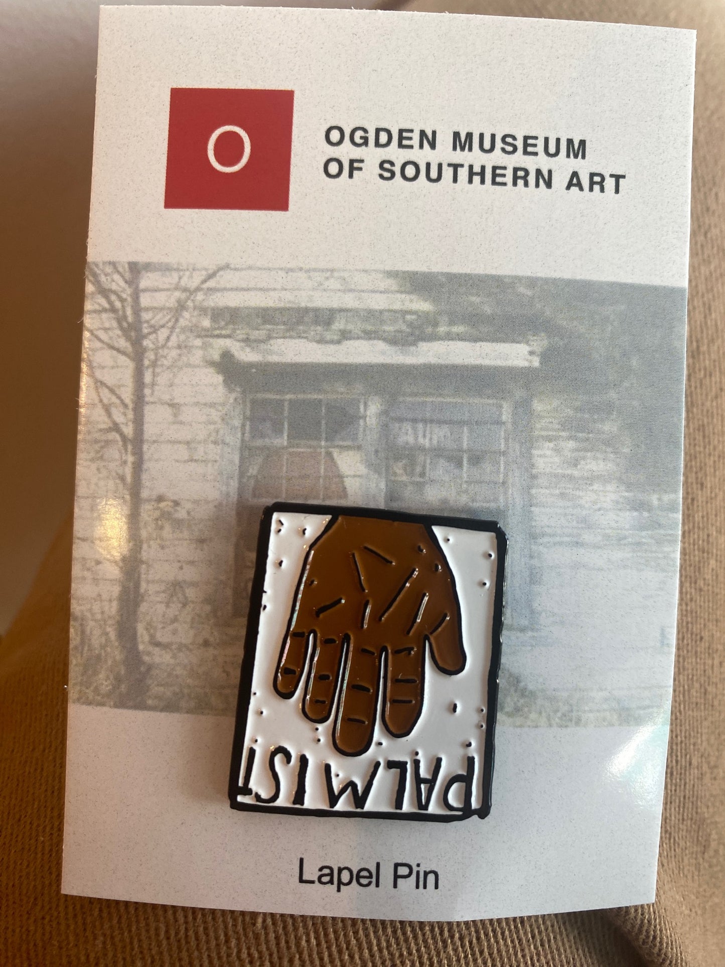 Christenberry Palmist Lapel Pin