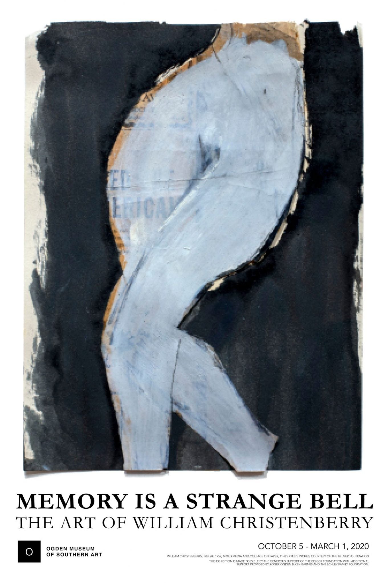 William Christenberry Poster