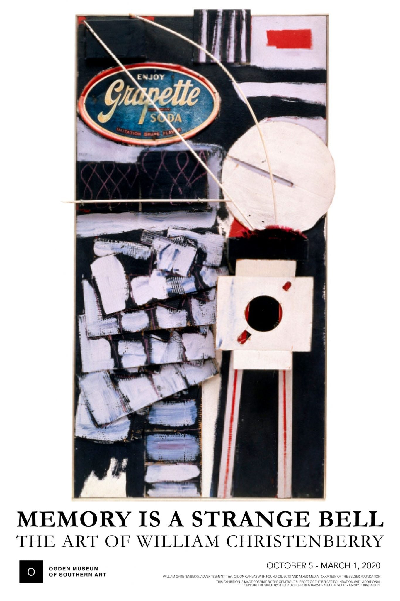 William Christenberry Poster