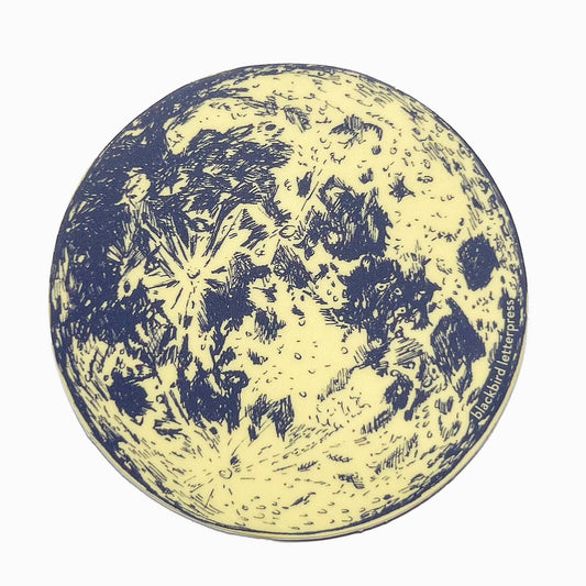 Full moon sticker