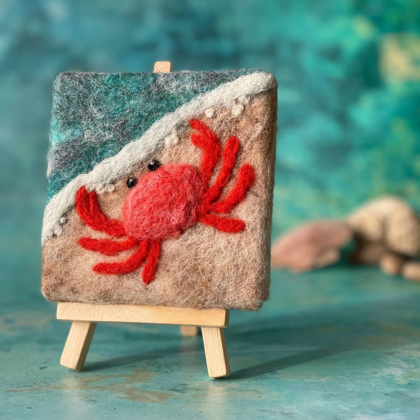 Under the Sea Crab Needle Felting Craft Kit