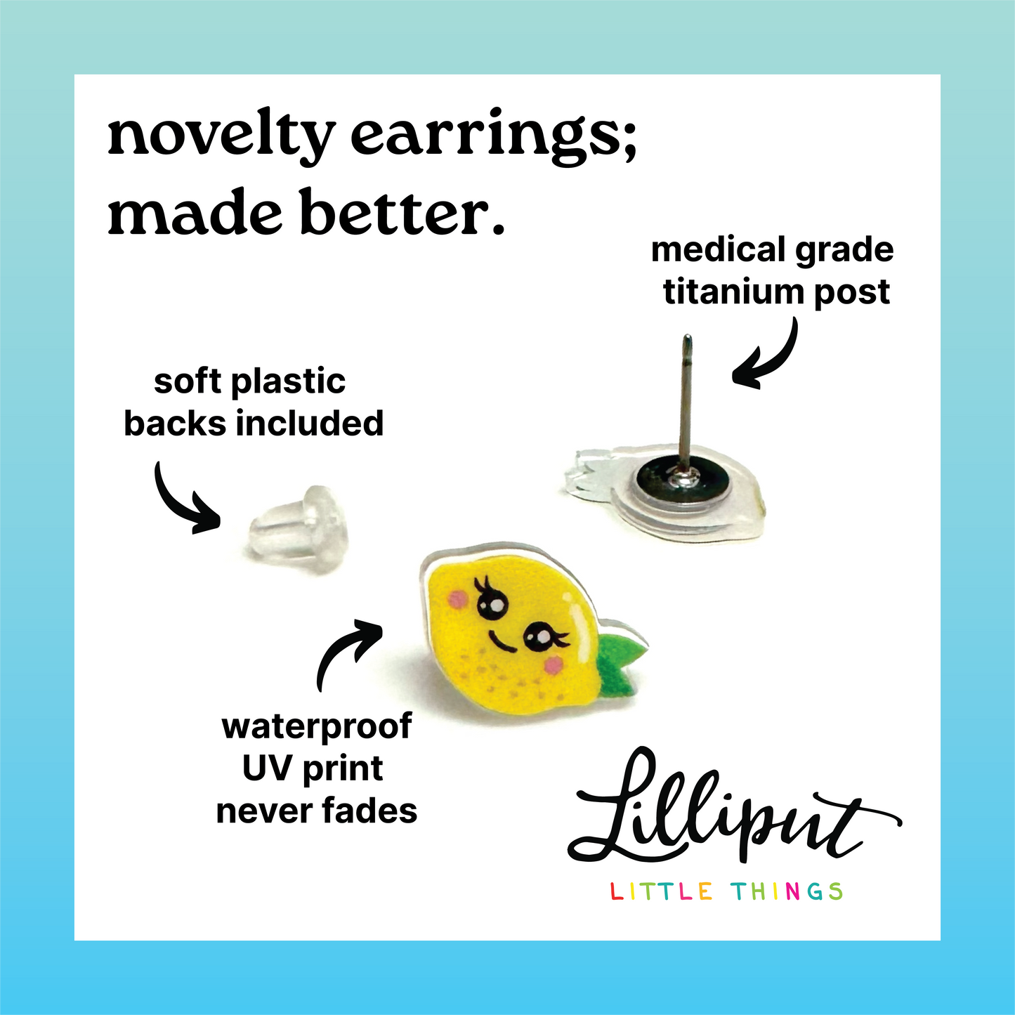 Shrimp Earrings
