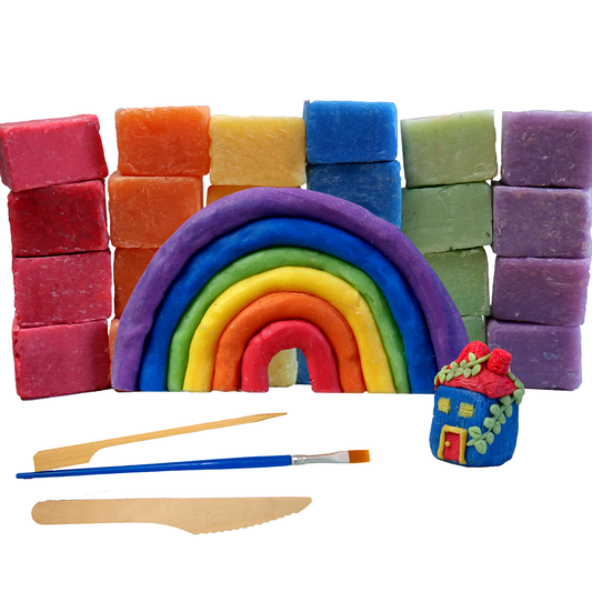 Soap Dough Rainbow Kit