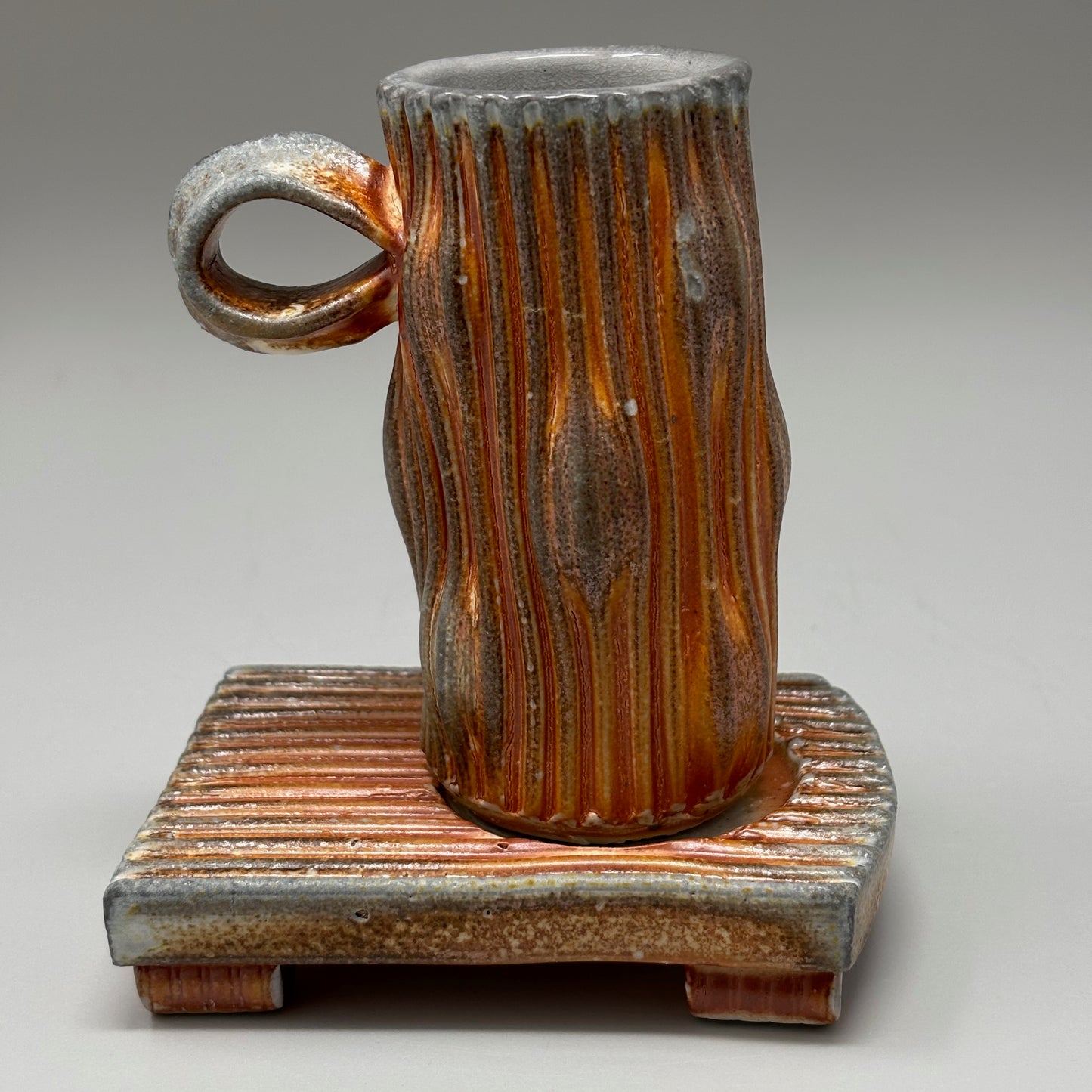 Richard Burkett, Espresso Cup w/ saucer (rectangular base)