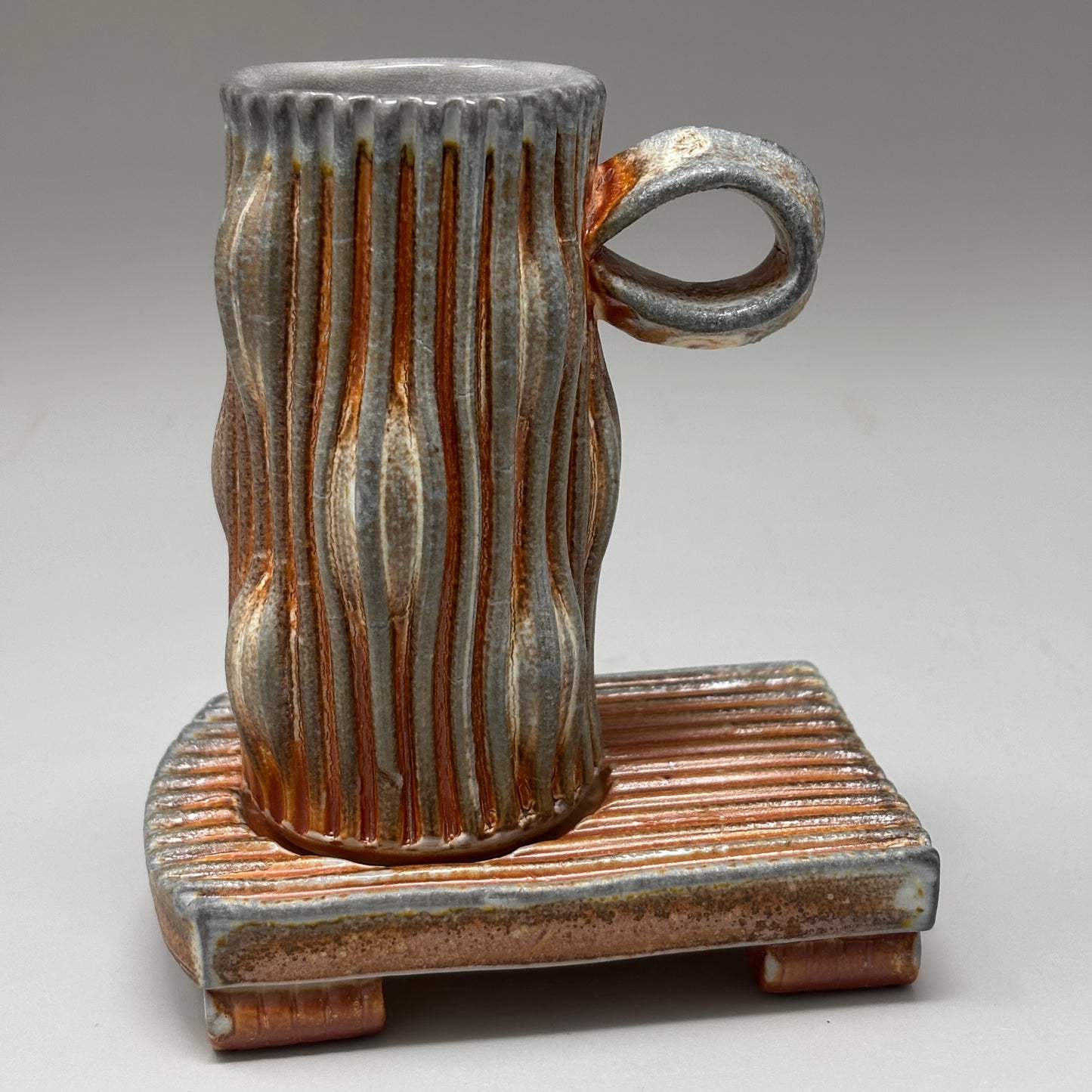 Richard Burkett, Espresso Cup w/ saucer (rectangular base)