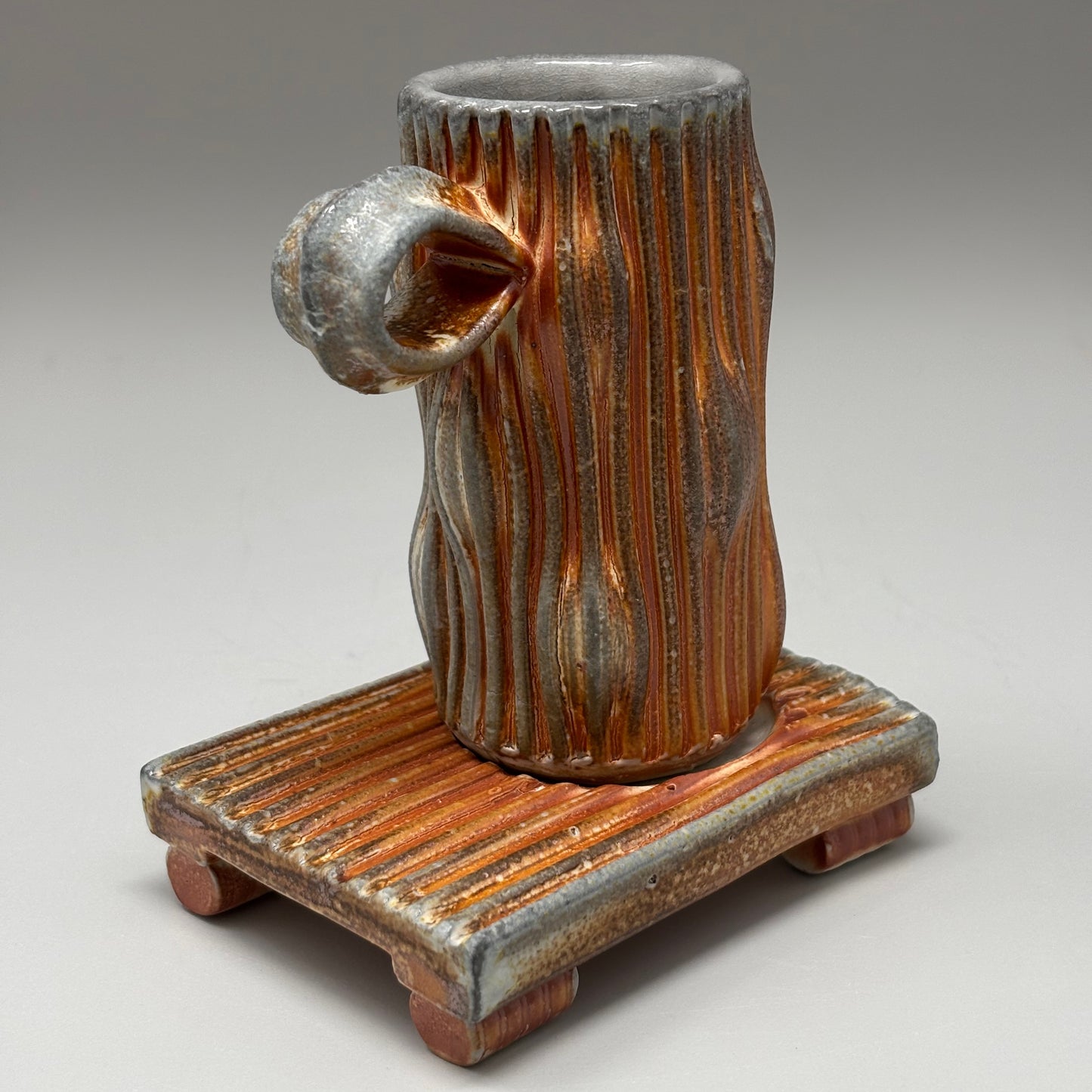 Richard Burkett, Espresso Cup w/ saucer (rectangular base)