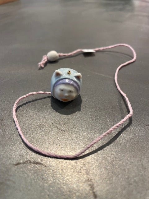 Nathalia Toledo Barcia, Gnome with Cat Hat Bookmark, 2024