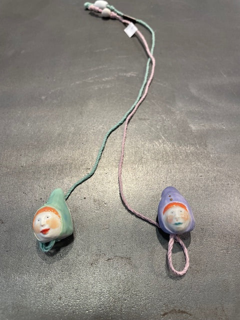 Nathalia Toledo Barcia, Porcelain Gnome bookmarks, 2024