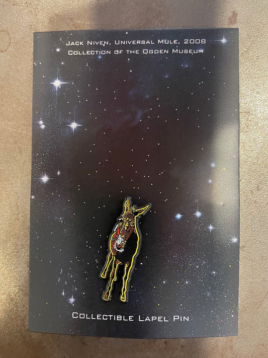 Universal Mule Lapel Pin