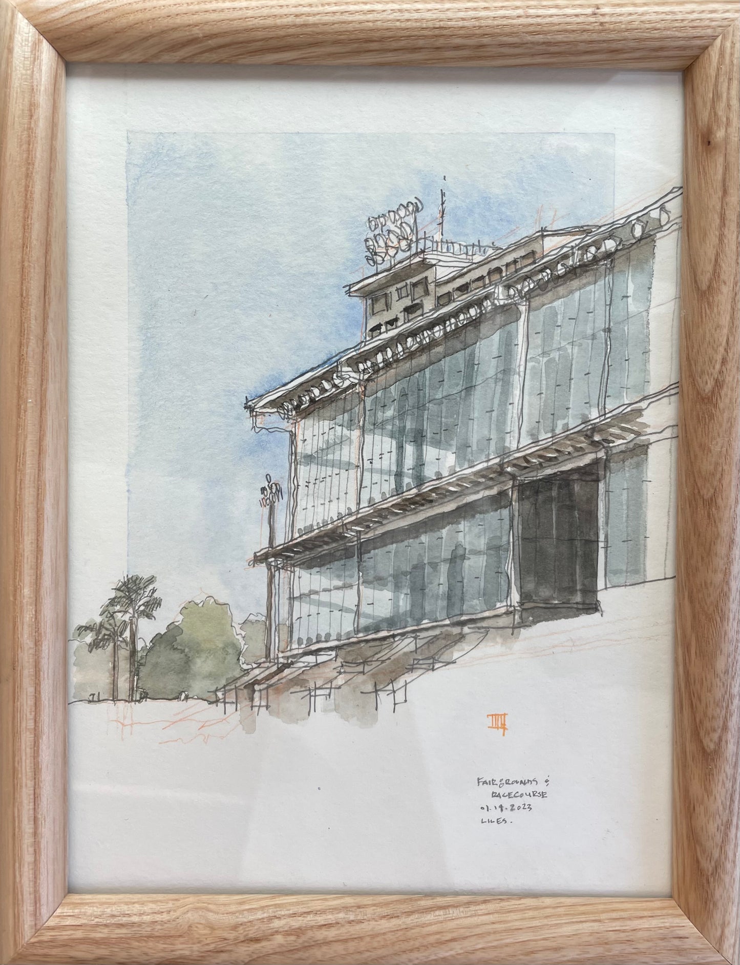 Andrew Liles, Original Watercolor