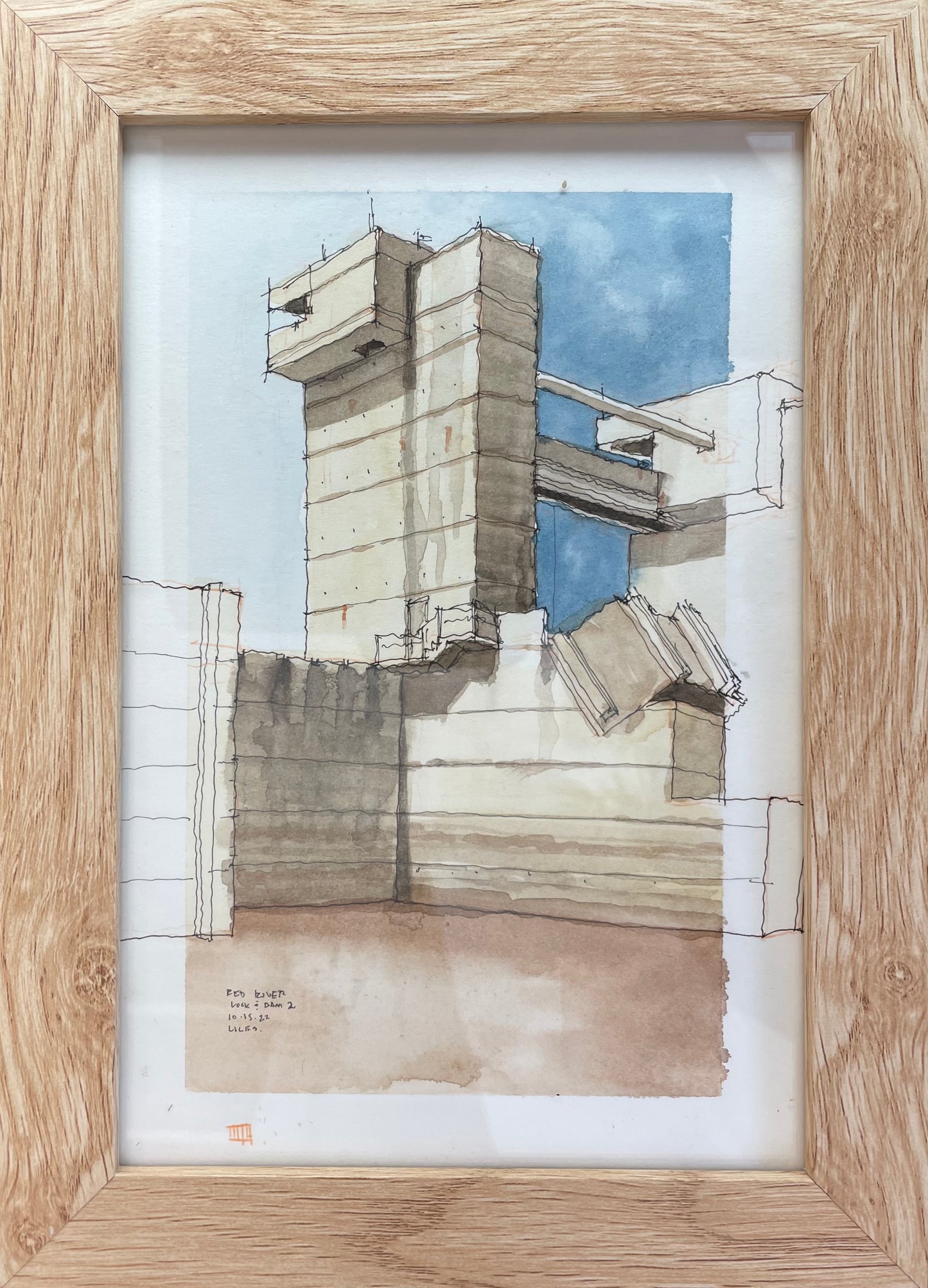 Andrew Liles, Original Watercolor