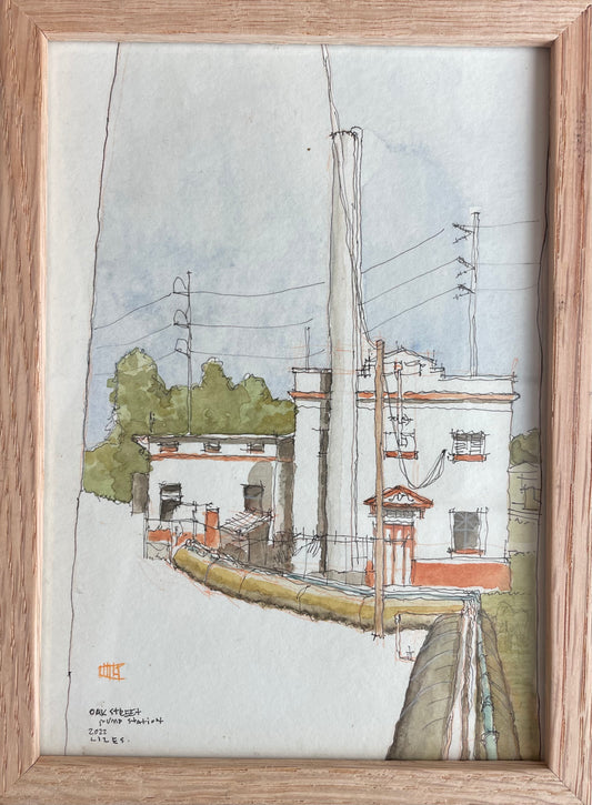 Andrew Liles, Original Watercolor