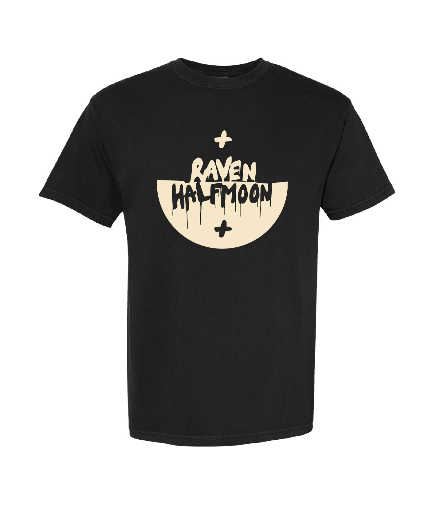 Raven Halfmoon, Black Logo T-Shirt