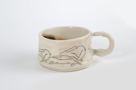 Savannah Rae Phillips, BURROW cup with rabbit handle