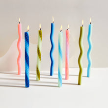 Load image into Gallery viewer, Wiggle Candle Sticks by Lex Pott - Orange (2 pack)
