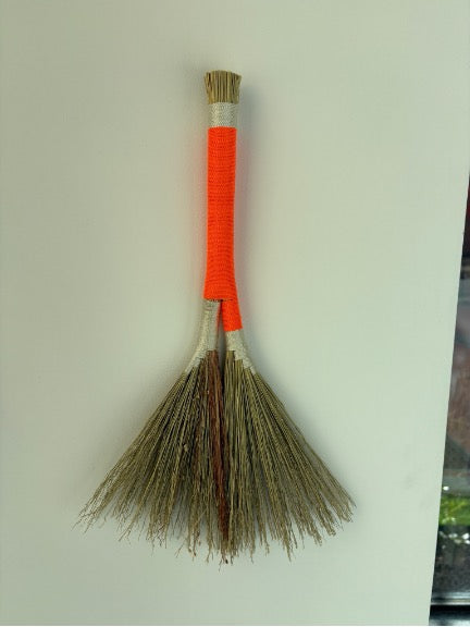 Molly Koehn, traffic cone broom, 2