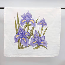 Load image into Gallery viewer, Purple Iris Towel
