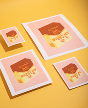 Load image into Gallery viewer, Beignet Mix Pink Print
