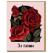 Load image into Gallery viewer, Je T&#39;aime (I Love You) Card
