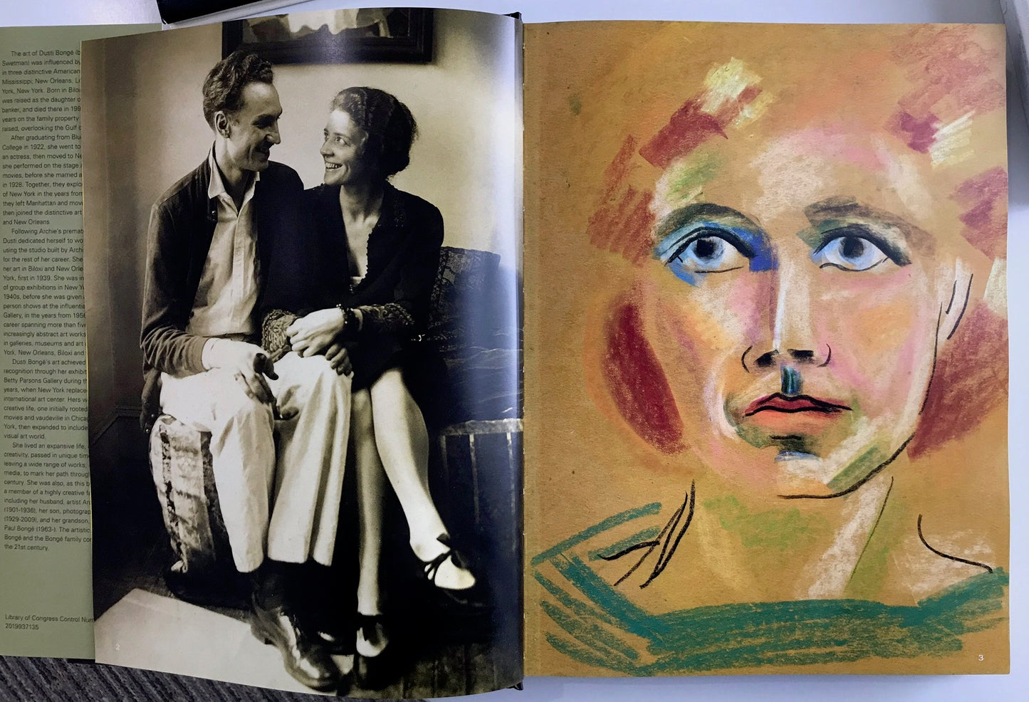 Dusti Bongé, Art and Life: Biloxi, New Orleans, New York