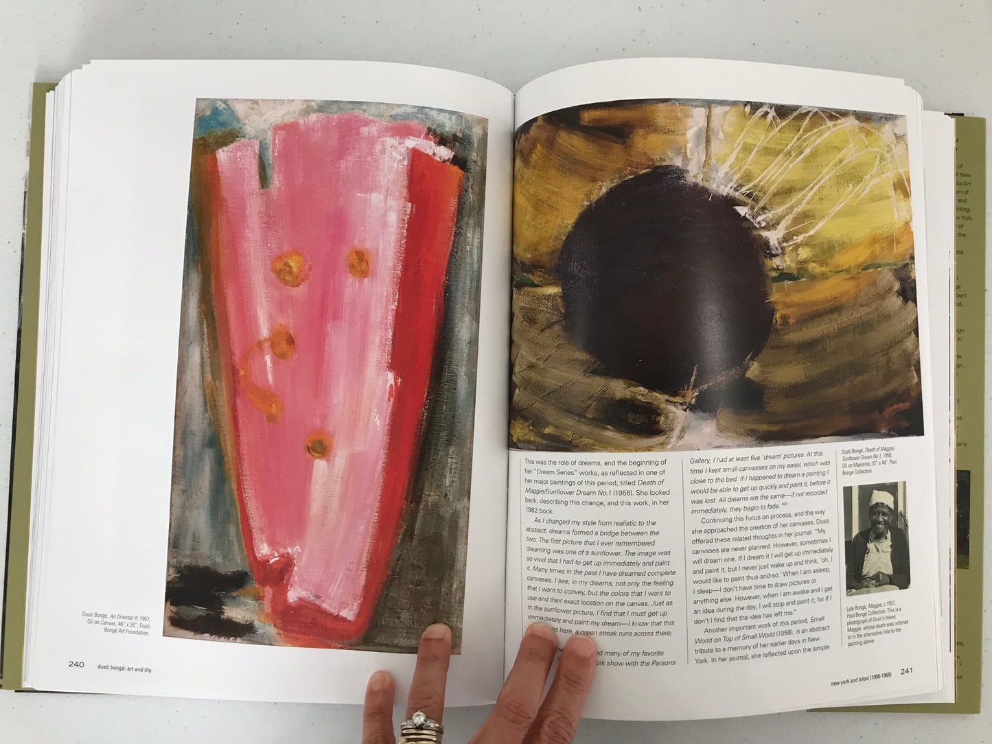 Dusti Bongé, Art and Life: Biloxi, New Orleans, New York